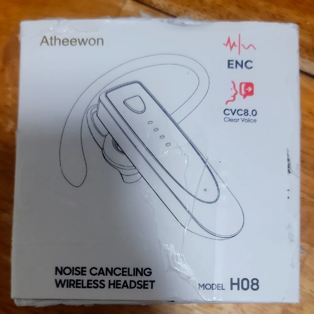 Noise Canceling Wireless Headset - Black